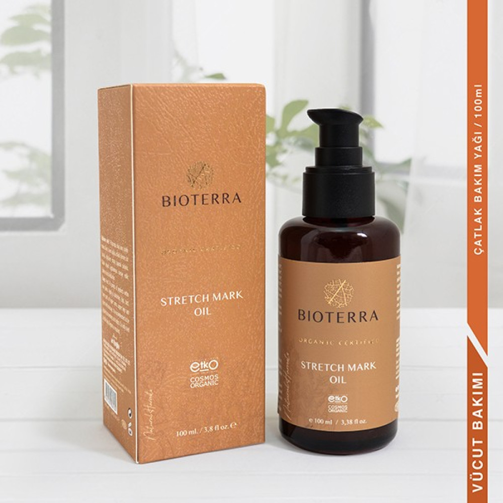 Bioterra Organik Stretch Mark Oil 100ml Çatlak Bakım Yağı Vücut Sıkılaştırıcı ve İncelticiler Fiyatı