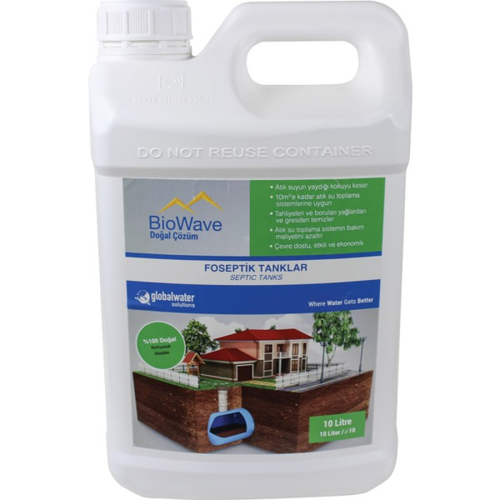 BioWave Global Water Solutions Biowave Foseptik Tanklar Koku ve Atık Giderici - 10 Lt Bahçe Makinesi Fiyatı