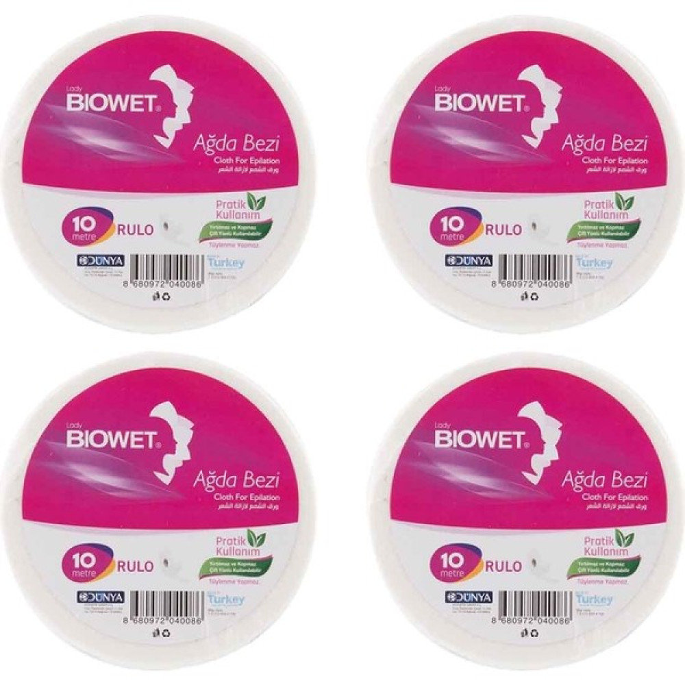 Biowet 4 Adet Ağda Bezi 10 Metre - Azulen Oto Boyaları Fiyatı