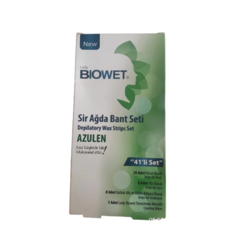 Biowet Azulen 41'Li Sir Agda Bant Seti Epilasyon Aletleri Fiyatı