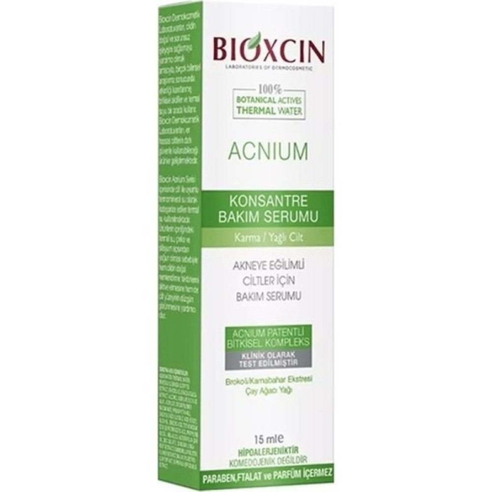 Bioxcin Acnium Konsantre Bakım Serumu 15 ml (BXC101) Anti-Aging / Yaşlanma Karşıtı Fiyatı