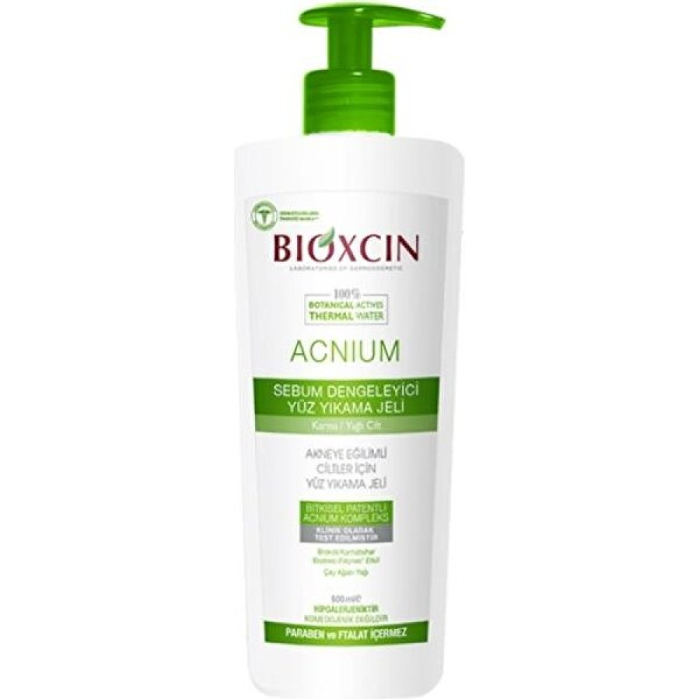 Bioxcin Acnium Sebum Dengeleyici Yüz Yıkama Jeli 500 ml Nemlendiriciler Fiyatı