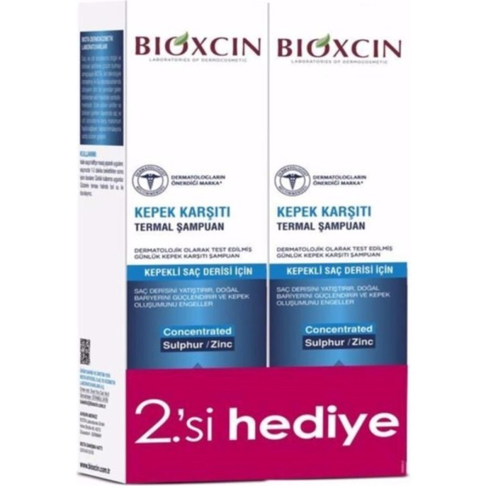 Bioxcin Aqua Thermal Kepek Karşıtı 300 ml Şampuan 2. Hediye Saç Bakım Maskeleri & Serumlar & Spreyler Fiyatı