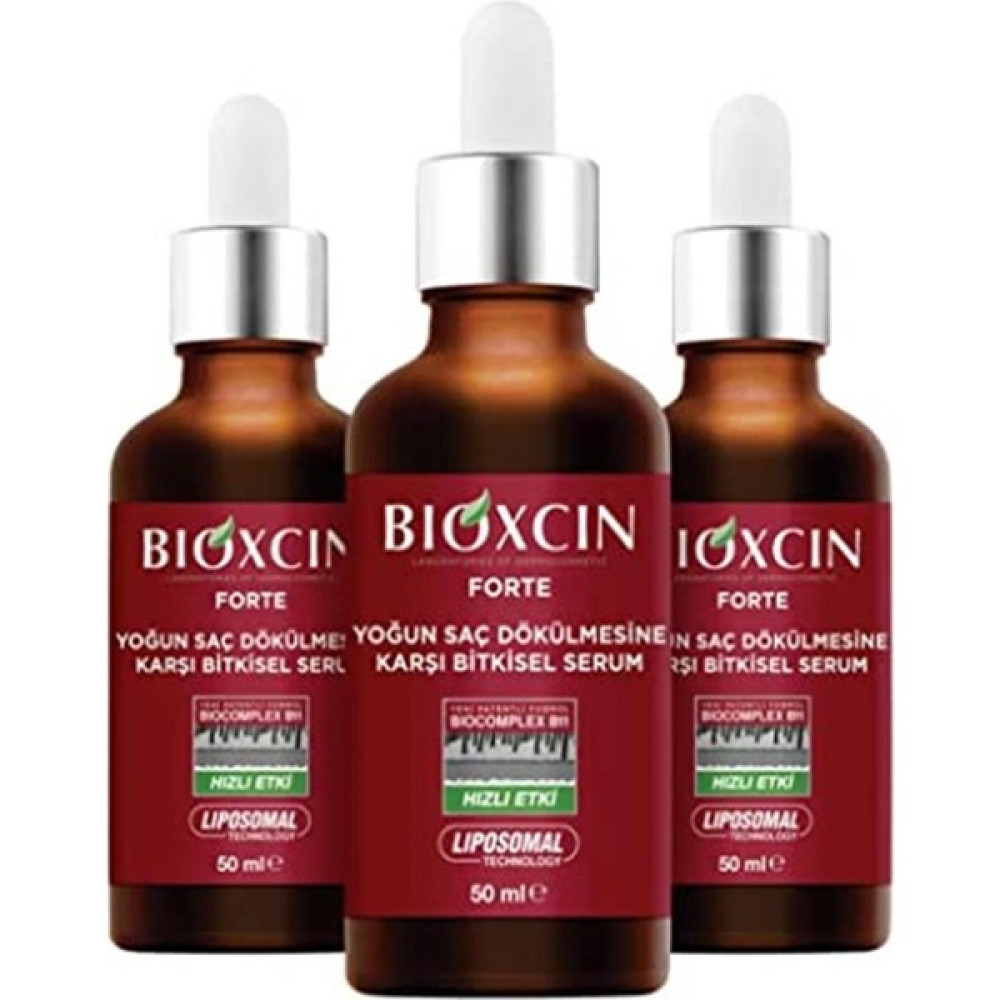 Bioxcin Bioxin Forte Serum 3 x 50 ml Anti-Aging / Yaşlanma Karşıtı Fiyatı