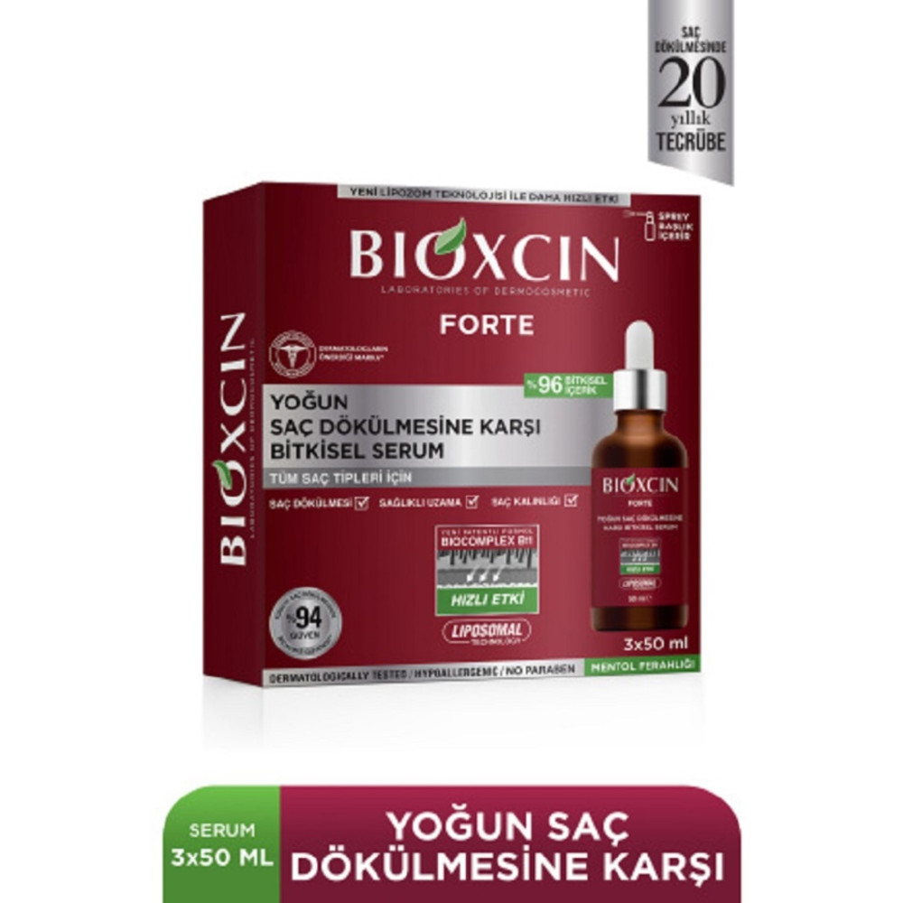Bioxcin Forte Serum Saç Bakım Maskeleri & Serumlar & Spreyler Fiyatı