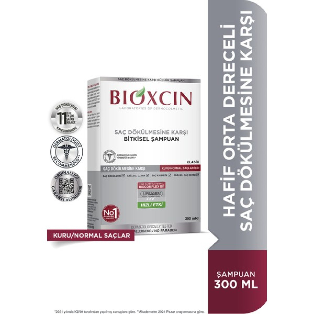 Bioxcin Genesis Kuru ve Normal Saçlar İçin Dökülme Karşıtı Şampuan 300 ml Şampuan ve Saç Kremi Fiyatı