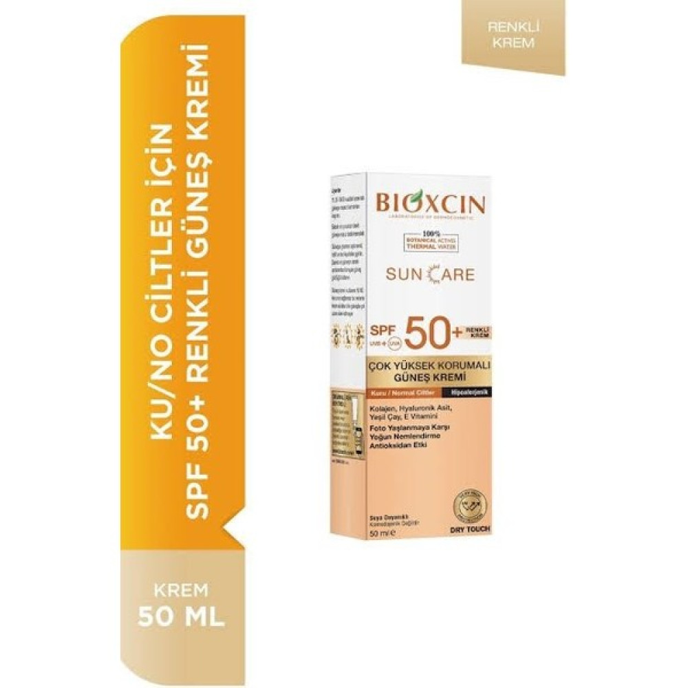 Bioxcin Sun Care Çok Yüksek Korumalı Kuru Normal Ciltler İçin Güneş Kremi Spf 50+ Güneş Kremleri ve Losyonları Fiyatı