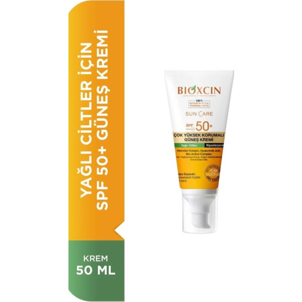Bioxcin Sun Care Çok Yüksek Korumalı Yağlı Ciltler Için Güneş Kremi Spf 50+ 50 ml Güneş Kremleri ve Losyonları Fiyatı