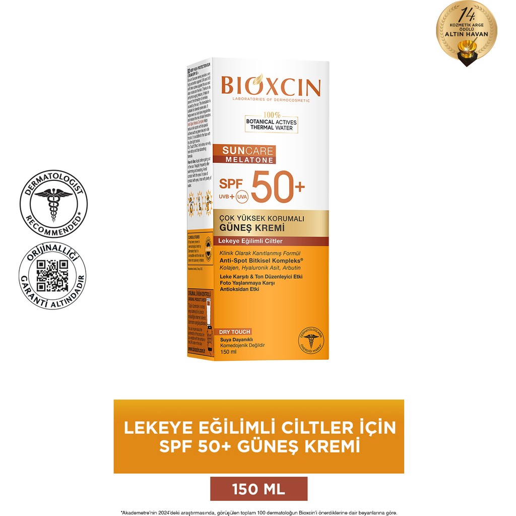 Bioxcin Sun Care Lekeye Eğilimli Ciltler Için Çok Yüksek Korumalı Güneş Kremi 50 Spf 150 Ml- Büyük B" Güneş Kremleri ve Losyonları Fiyatı