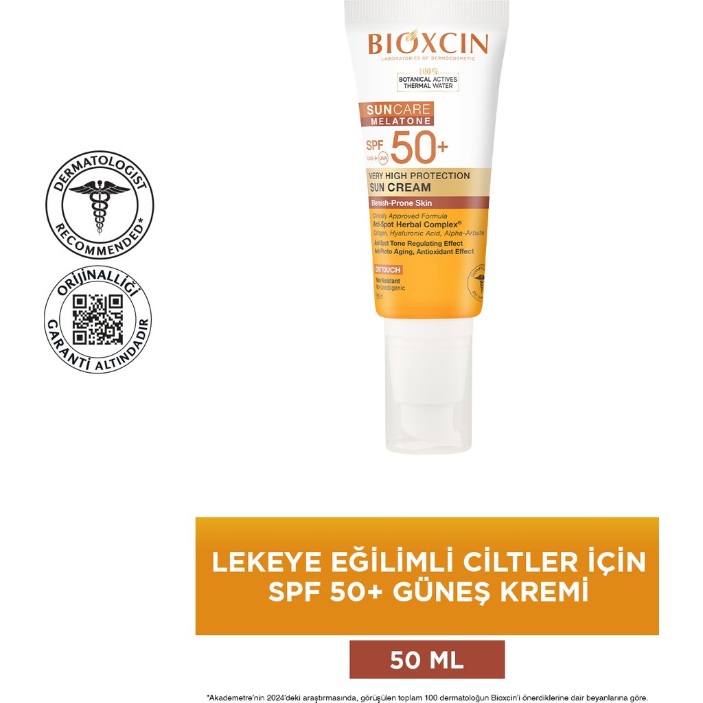 Bıoxcın Sun Care Lekeye Eğilimli Ciltler Için Çok Yüksek Korumalı Güneş Kremi 50 Spf Güneş Kremleri ve Losyonları Fiyatı