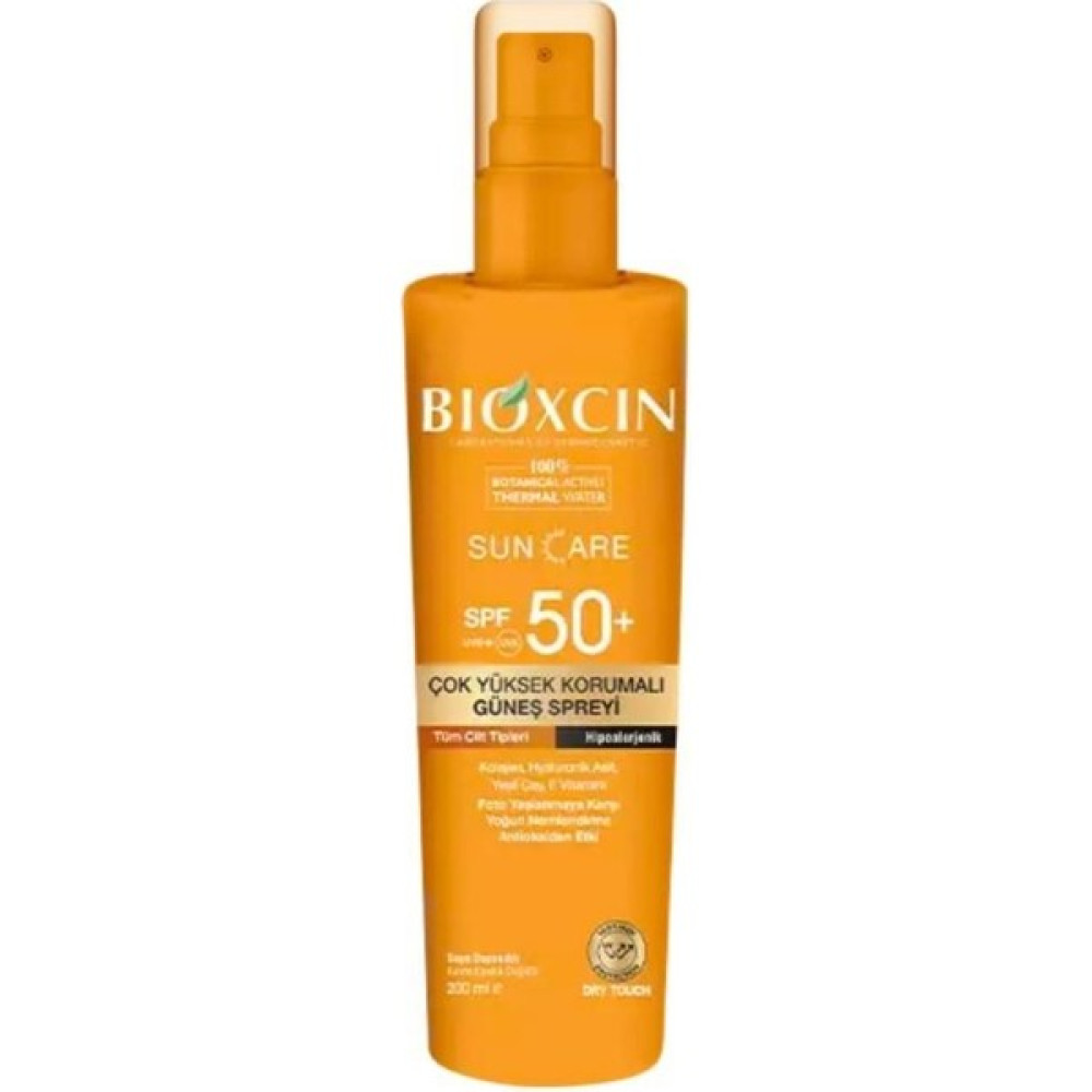 Bioxcin Sun Care SPF50+ Çok Yüksek Korumalı Güneş Spreyi 200 ml Bronzlaştırıcılar Fiyatı