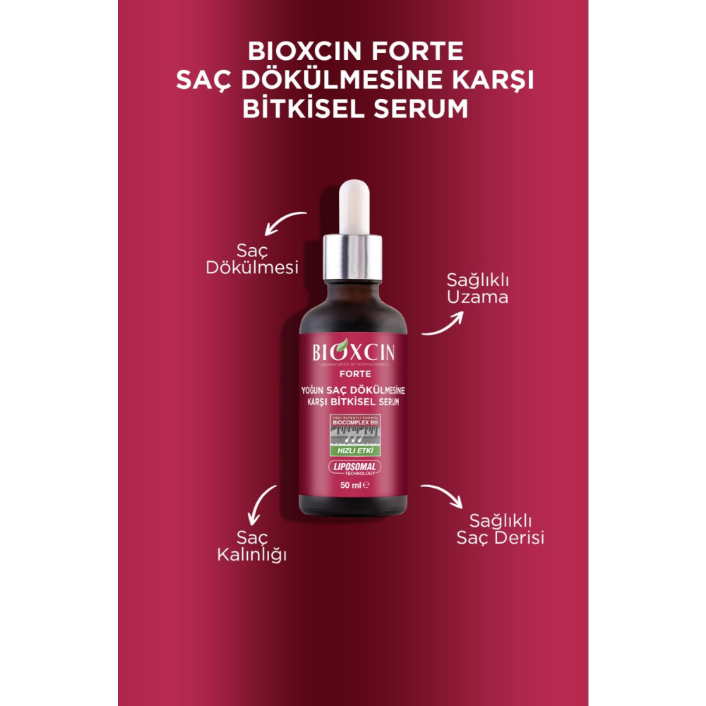 Bioxcin Yoğun Saç Dökülmelerine Karşı Forte Serum Tek Şişe Tanışma Paketi 50 ml Saç Bakım Maskeleri & Serumlar & Spreyler Fiyatı
