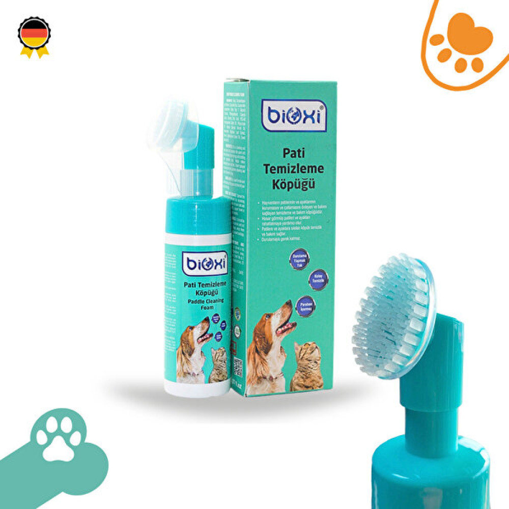 Bioxi® Pati Temizleme Köpüğü 150 ml 5,07 Floz Ucu Fırçalı Köpük Pompalı Evcil Hayvan Ürünleri Fiyatı