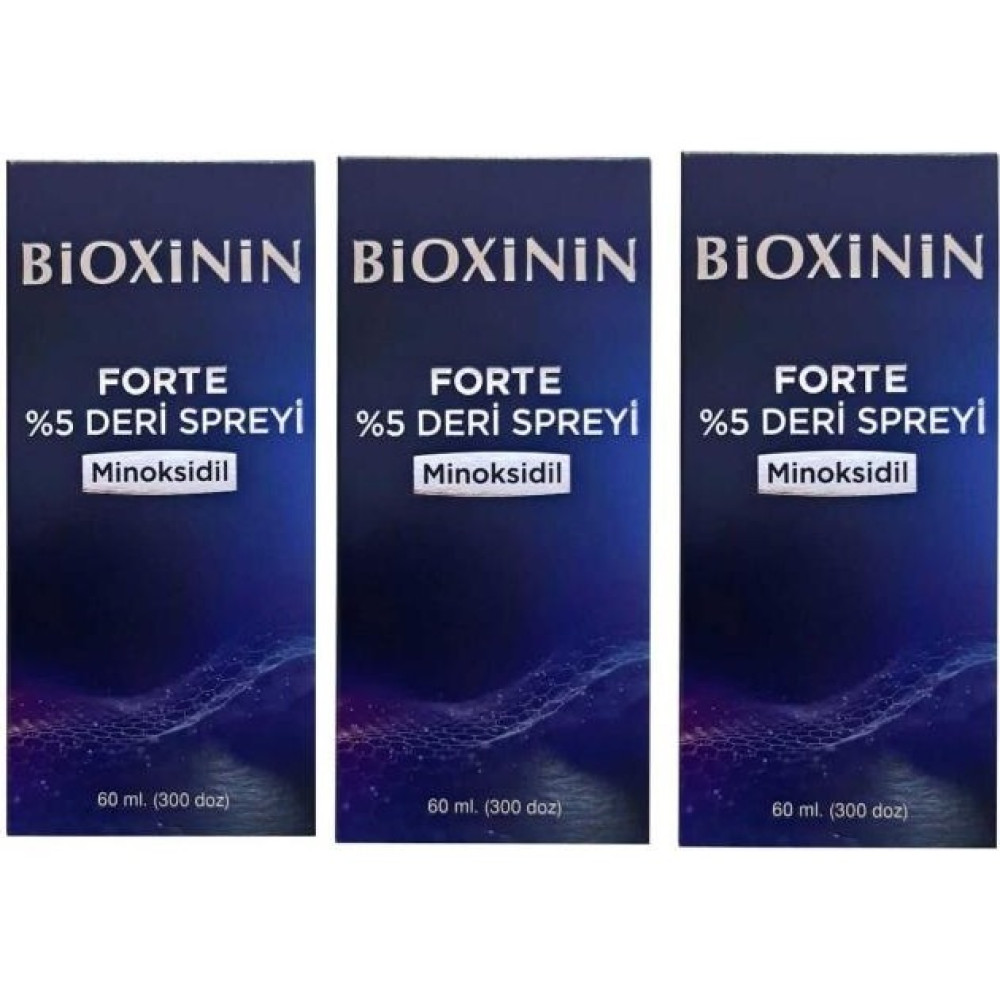 Bioxini n Forte 5 Deri Spreyi 60 Ml 3 Adet Yeni Ambalaj Saç Dökülmesine Karşı Ürünler Fiyatı