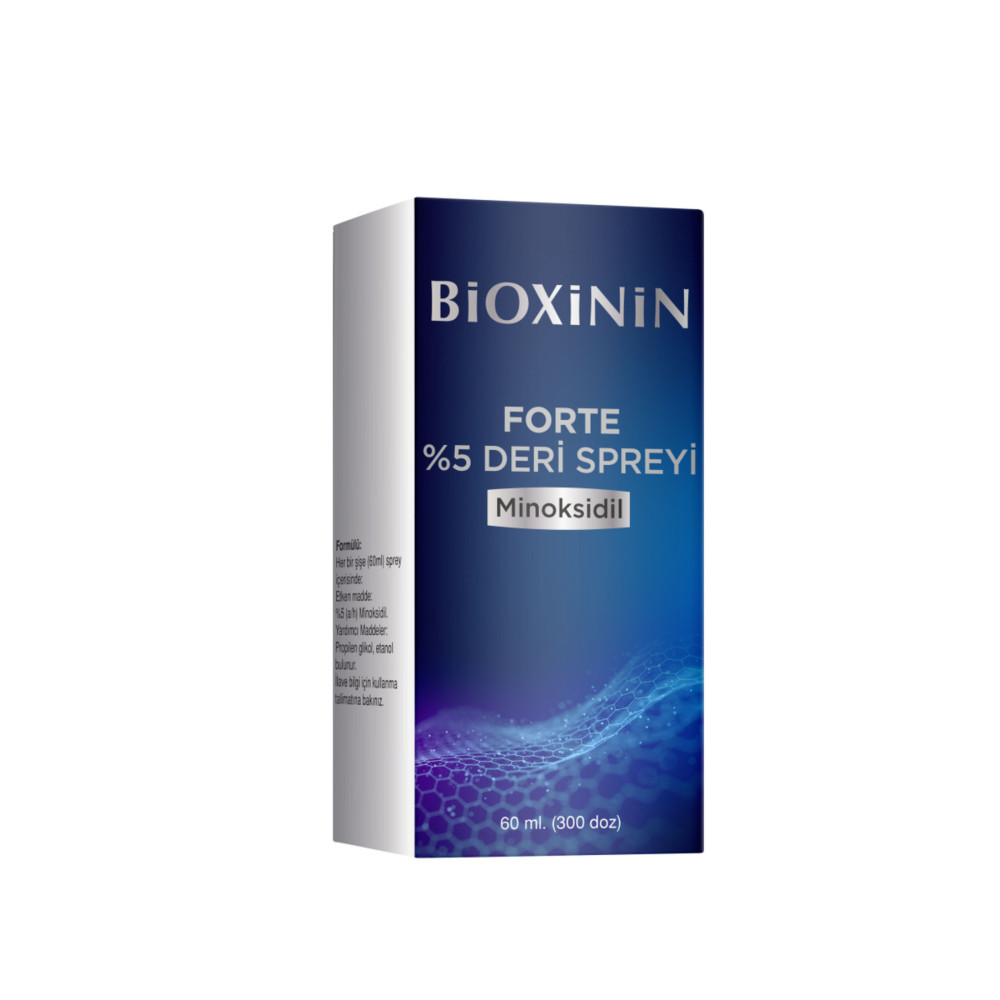Bioxinin Forte Minoksidil %5 Deri Spreyi 60 ml Saç Bakımı Fiyatı