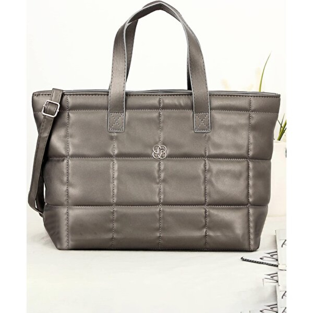 Bipanya Nori Kare Nakışlı Shopper Kadın Omuz Çantası BP-4771O Bayan Çanta ve Cüzdan Fiyatı