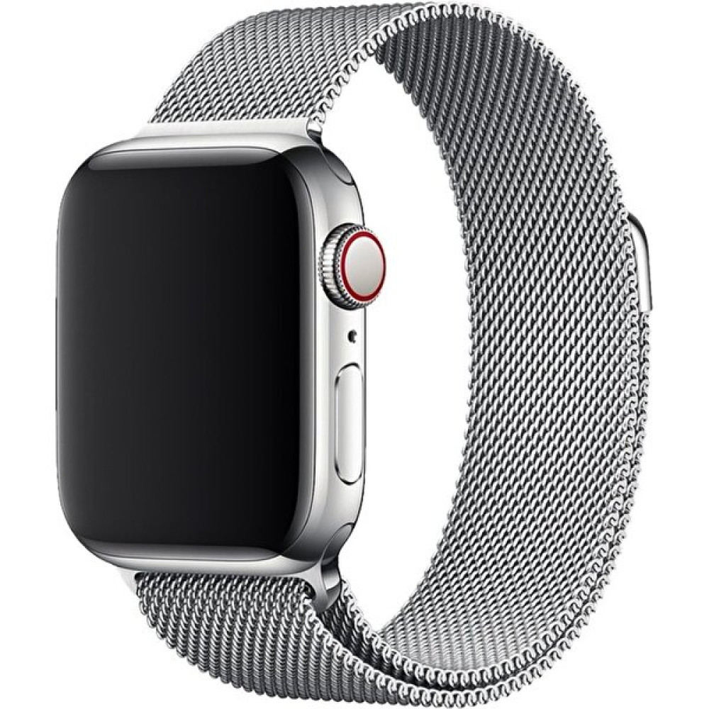 Bipower Apple Watch Uyumlu 38-40MM Krd1 Metal Hasır Kordon Gümüş Giyilebilir Teknoloji Aksesuarları Fiyatı