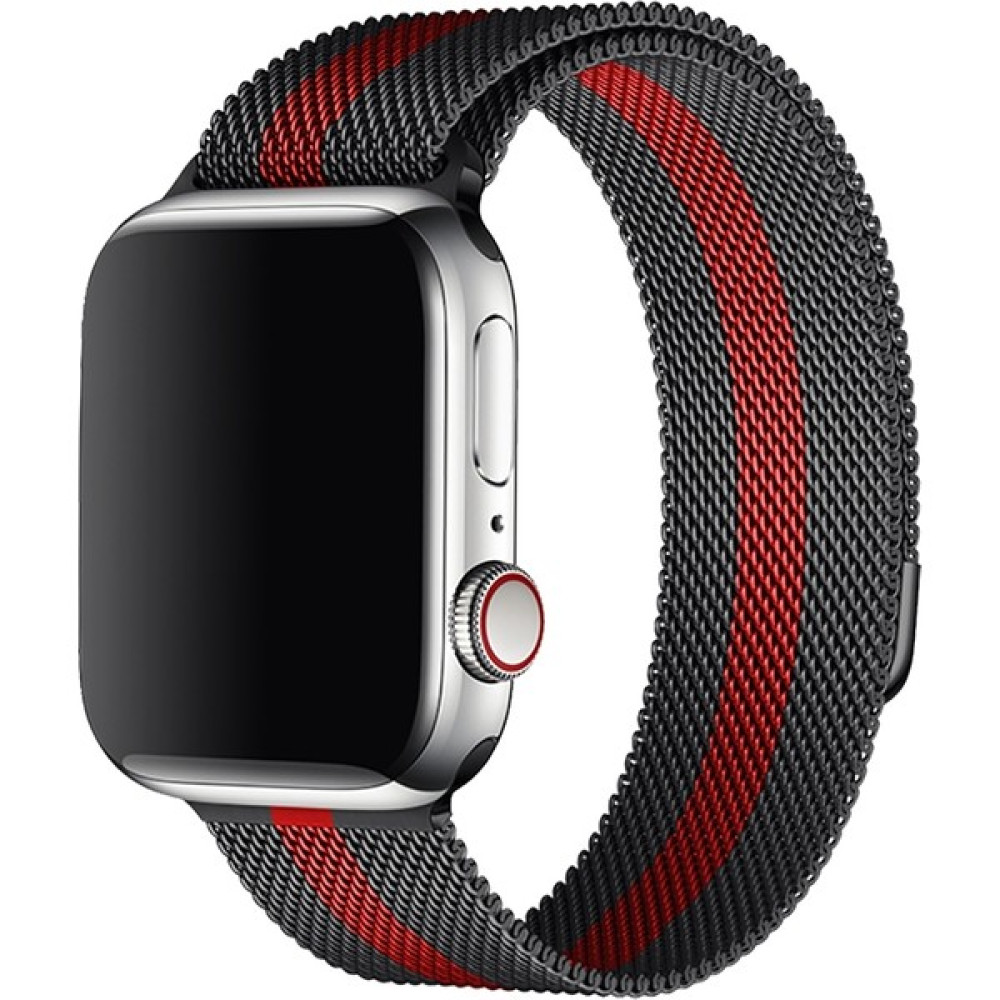 Bipower Apple Watch Uyumlu 42-44-45-49MM Krd1 Metal Hasır Kordon Spor Siyah Giyilebilir Teknoloji Aksesuarları Fiyatı