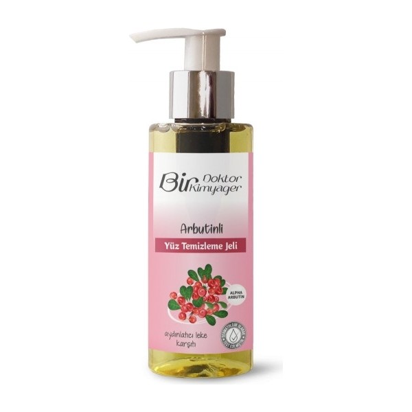 Bir Doktor Bir Kimyager Aydınlatıcı Etkili Yüz Temizleme Jeli (Alfa Arbutinli) (100 Ml) - 100ML Cilt Temizleme ve Peeling Fiyatı