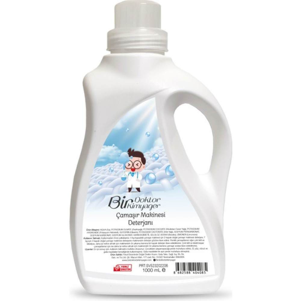 Bir Doktor Bir Kimyager Çamaşır Makinesi Deterjanı Borakslı (1000 Ml) - Beyaz Parlatıcı ve Temizleyiciler Fiyatı