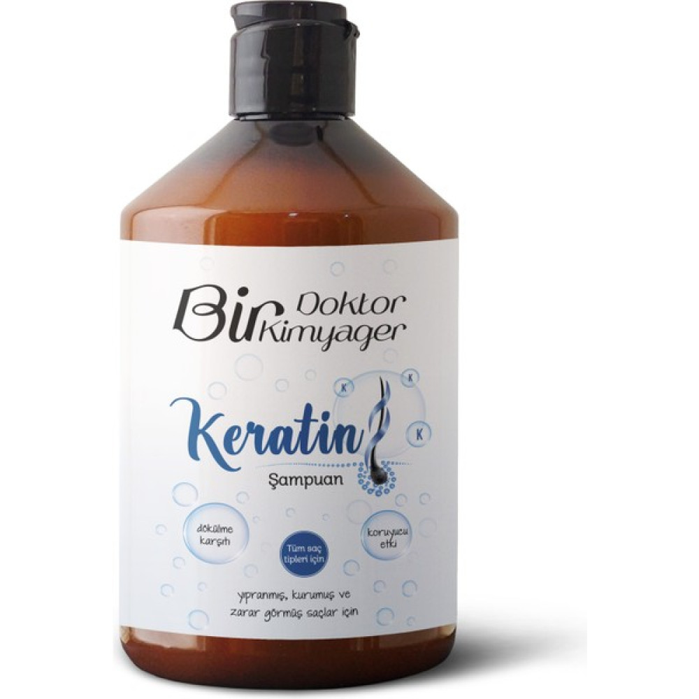 Bir Doktor Bir Kimyager Keratin Şampuan (Tüm Saç Tipleri Için) (500 Ml) - 9 Şampuan ve Saç Kremi Fiyatı