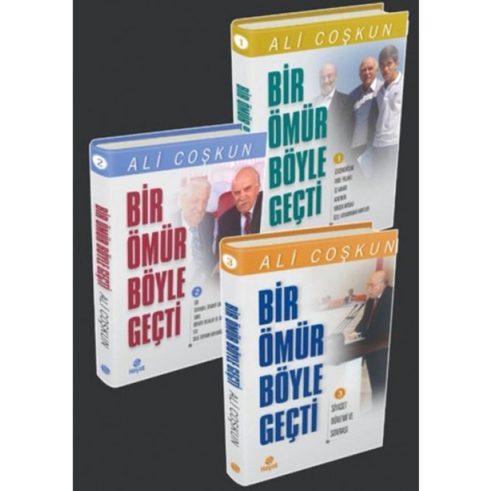 Bir Ömür Böyle Geçti - 3 Kitap - Ali Coşkun Biyografi Kitapları Fiyatı
