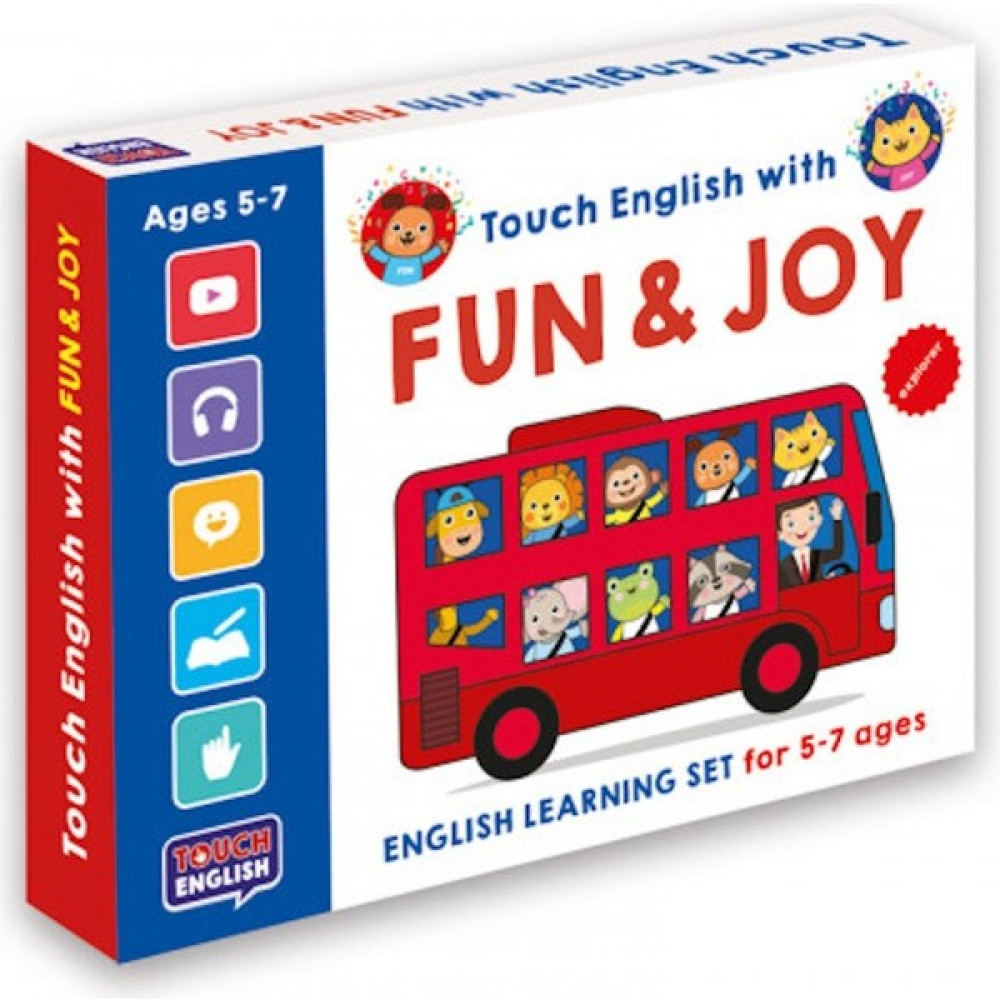 Bir Yayıncılık Touch English With Fun & Joy Age 5-7 Yabancı Dil Öğretici Kitaplar ve Eğitim Setleri Fiyatı