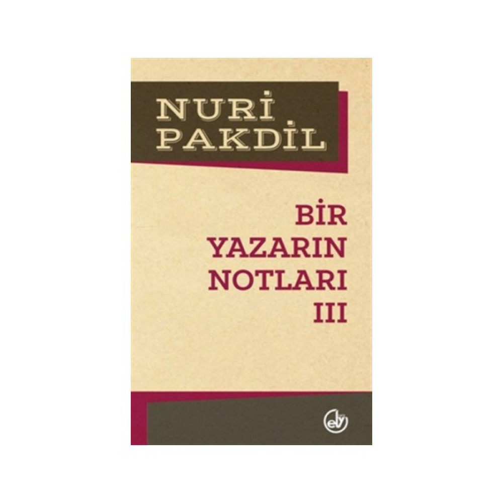 Bir Yazarın Notları 3 Edebiyat Fiyatı