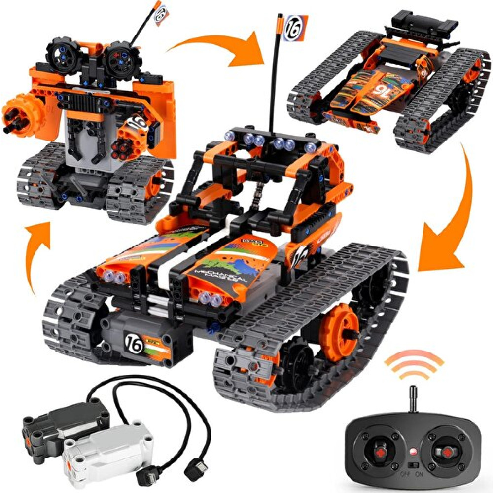 Biranco 3'ü 1 Arada RC Paletli Stem Uzaktan Kumanda Yapı Kiti B09P4Pz7Vy Teknolojik Oyuncak Fiyatı