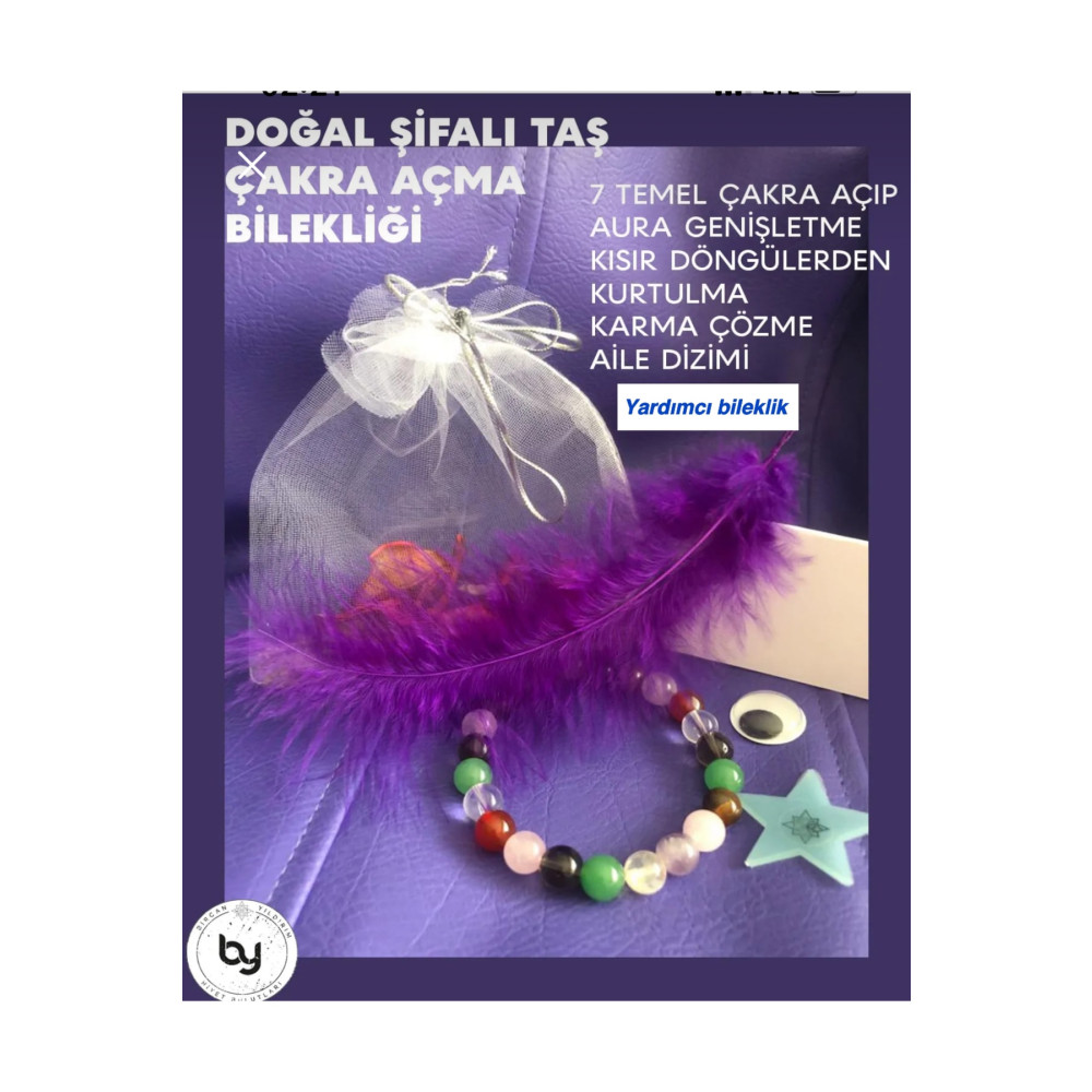 bircan yıldırım niyet bulutları Doğal Şifalı Taş-bileklik Çakra Açmaya Yardımcı Bilekliği Bijuteri Bilezik Fiyatı