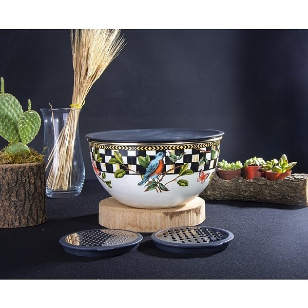 Bird Deluxe Emaye Karıştırma ve Rende Seti Mutfak Gereçleri Fiyatı