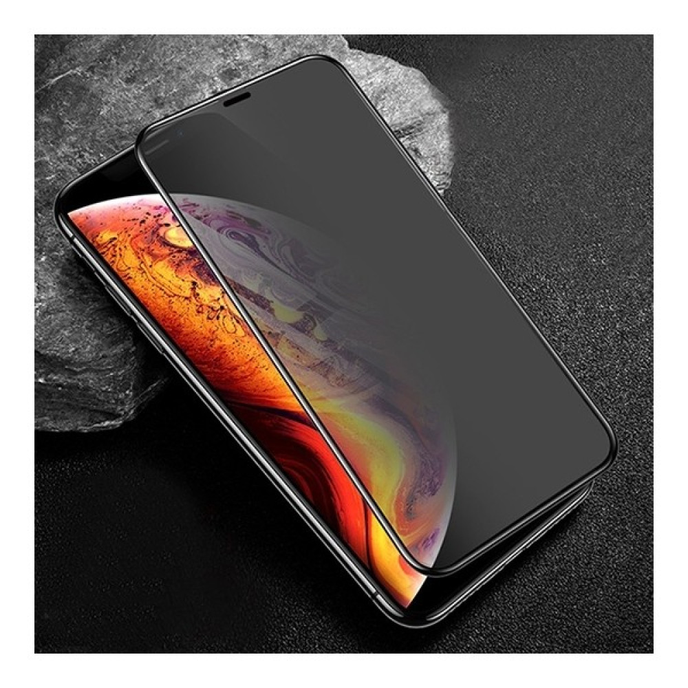 Birdeburada iPhone 11 Uyumlu Mat Seramik Hayalet Nano Tam Kaplayan Ekran Koruyucu - Siyah Cep Telefonu Ekran Koruyucusu Fiyatı