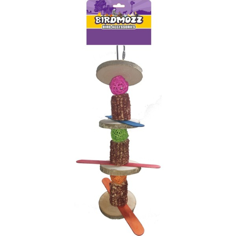 Birdmozz Ağaçlı Mısır Koçanlı Toplu Kuş Oyuncağ - 30 cm Oto Boyaları Fiyatı