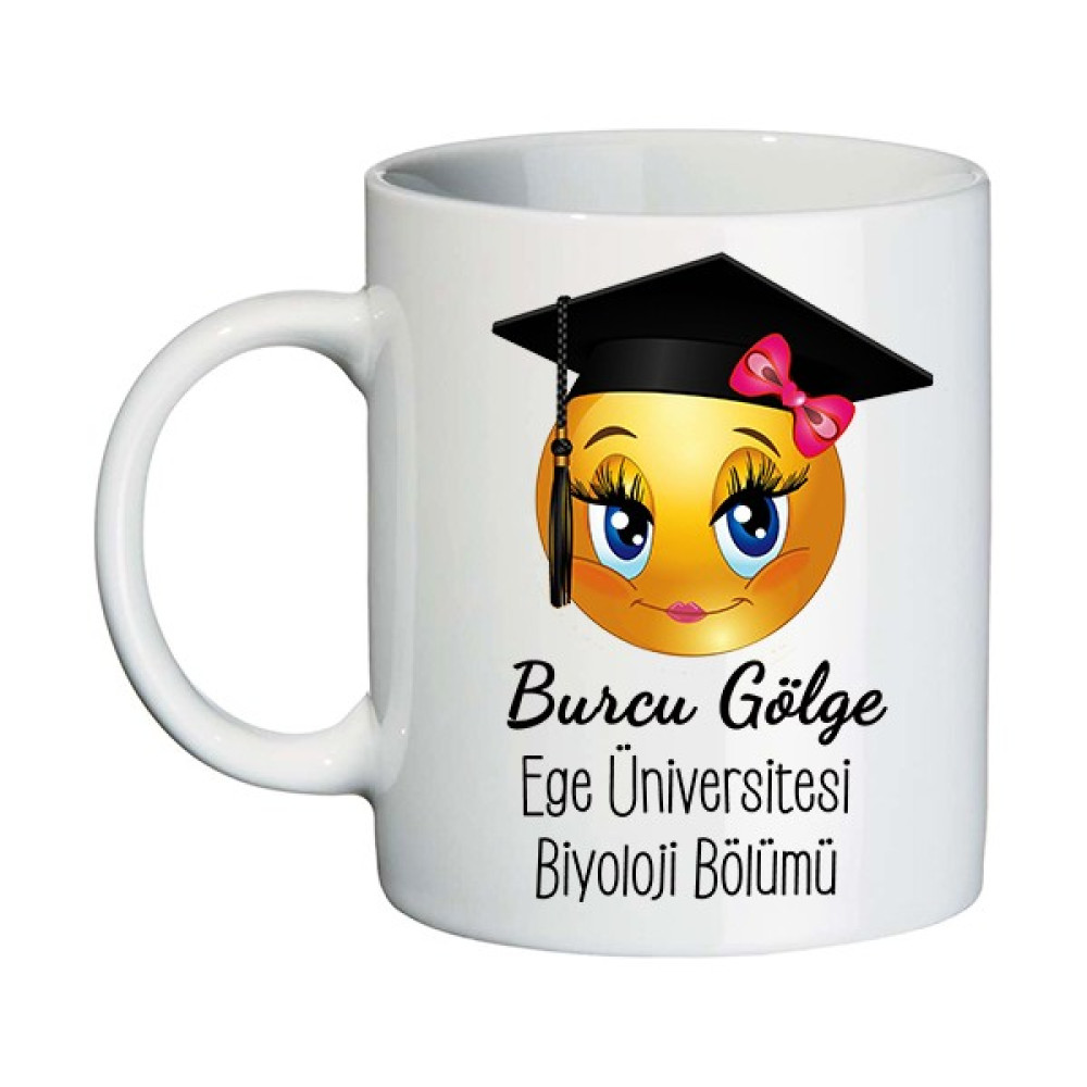 Biresimden Kep Emojili Bayana Mezuniyet Hediyesi Isimli Kupa Bardak Oto Boyaları Fiyatı