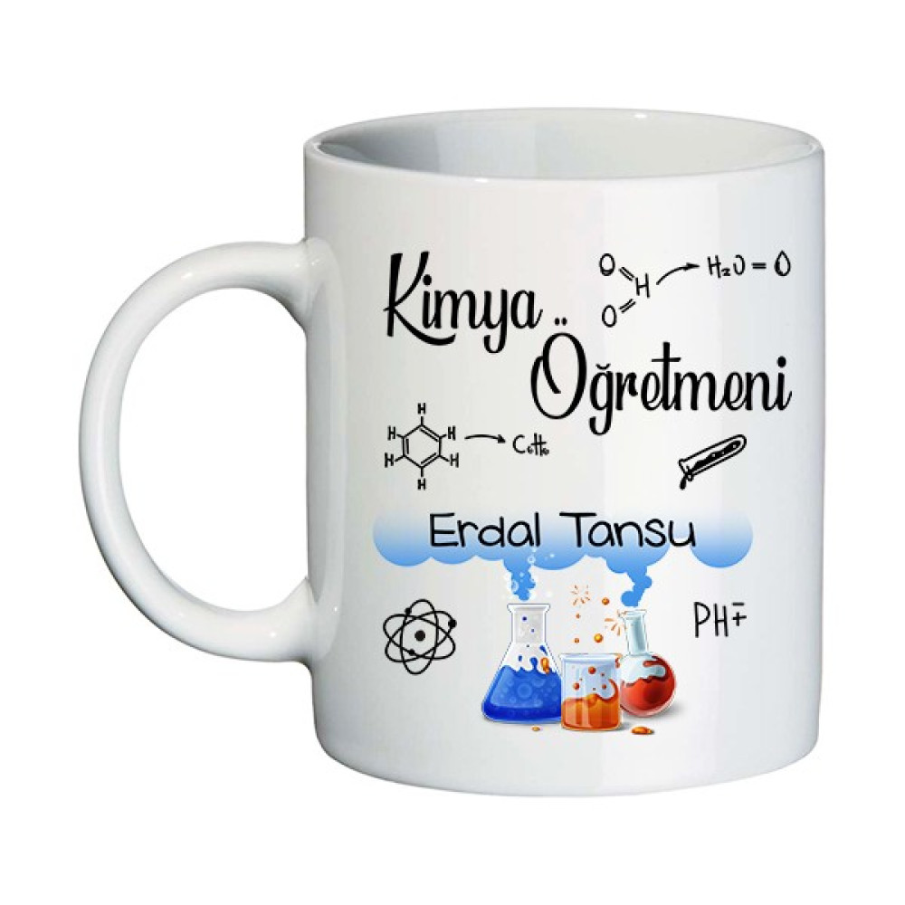 Biresimden Kimya Öğretmenine Hediye Isimli Kupa Bardak - Öğretmenler Günü Hediyesi Oto Boyaları Fiyatı