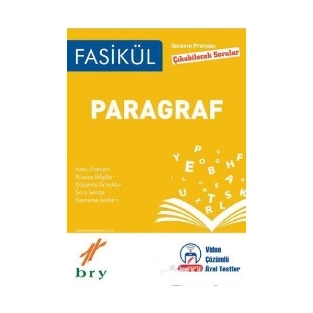 Birey Yayınları Paragraf Fasikülü Temel Yeterlilik Testi (TYT) Fiyatı