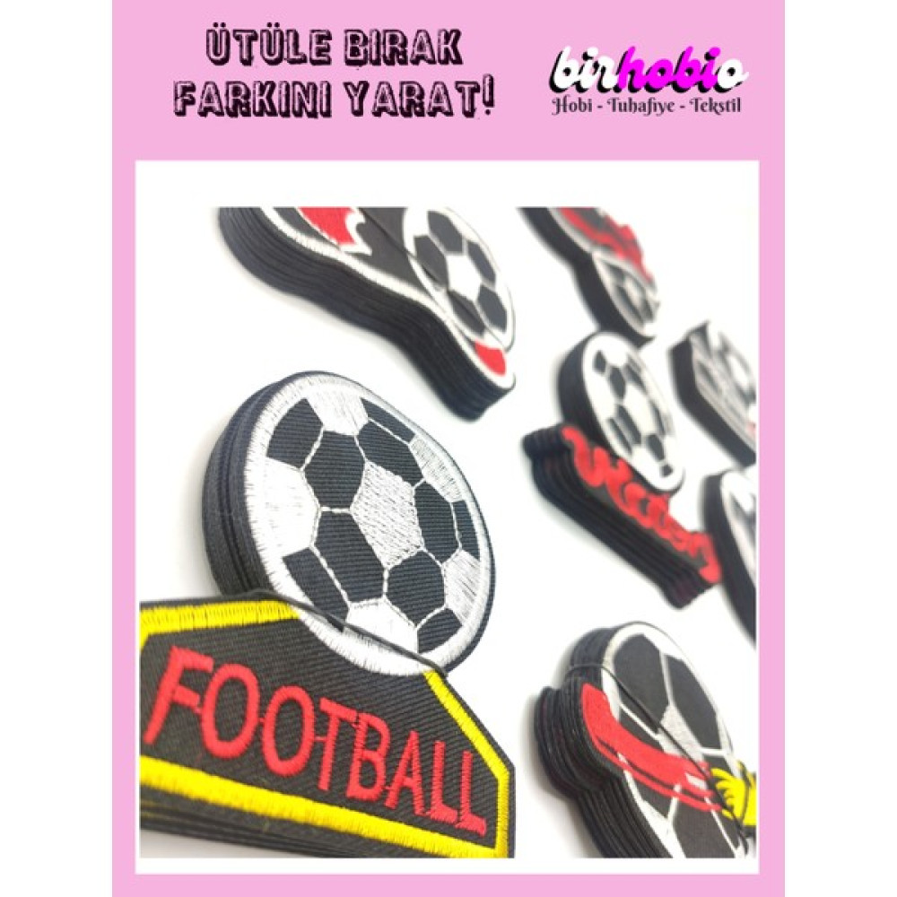 birhobio Ütü Ile Yapışan Dokuma Yüzey Futbol Top Krampon Figürlü Yama Arma Patch Seti Oyun & Hobi Fiyatı