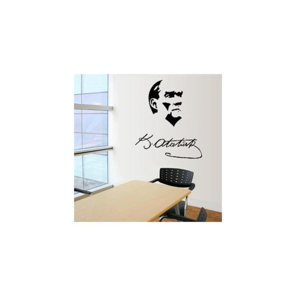 Birka Grafiti - Atatürk - Siyah - 50 x 50 cm SSD / Solid State Drive Fiyatı