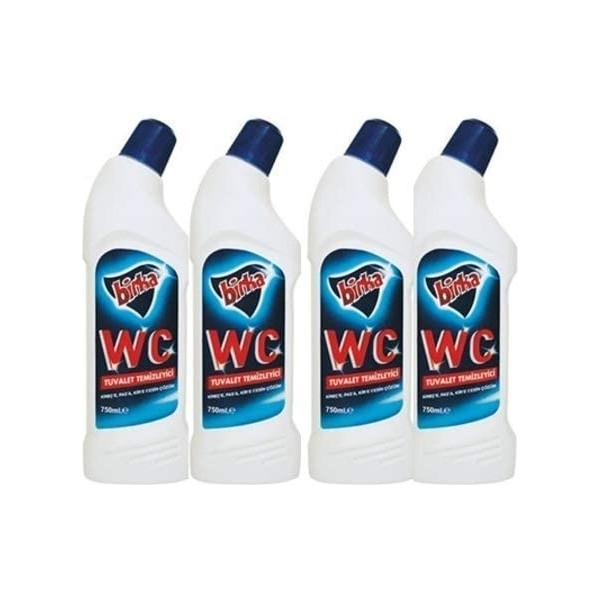 Birka Wc Tuvalet Temizleyici 750 ml x 4 Adet Deterjan ve Temizlik Ürünleri Fiyatı