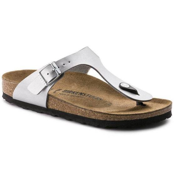 Birkenstock 043851 Gizeh Gümüş Kadın Terlik