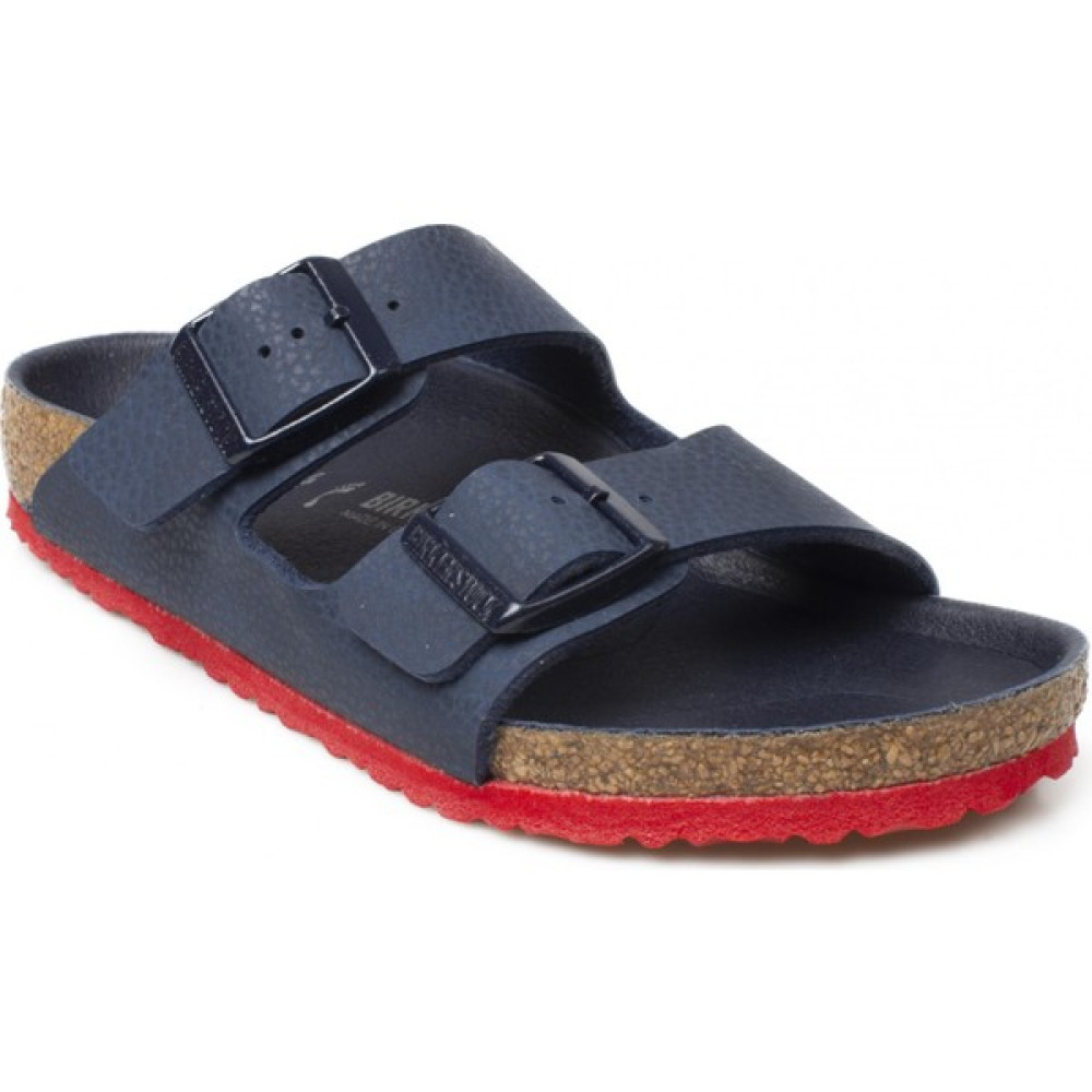 Birkenstock Arizona Kids Bf Blue Red Lacivert - Kırmızı Erkek Çocuk Terlik Erkek Çocuk Terlik & Sandaleti Fiyatı
