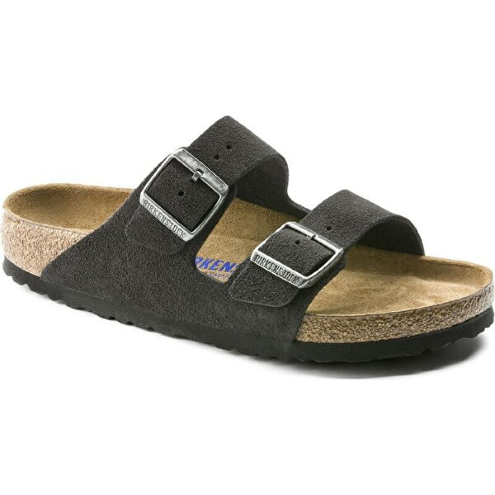 Birkenstock Arizona Sfb Vl Velvet Grey Terlik Kadın Terlikleri ve Sandaletleri Fiyatı