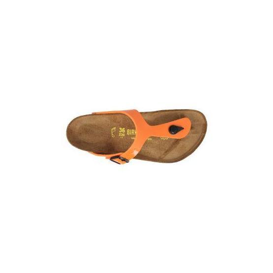 Birkenstock Gizeh Orange Patent