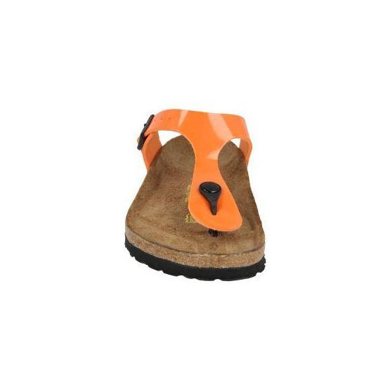 Birkenstock Gizeh Orange Patent