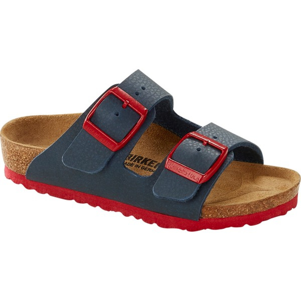 Birkenstock Lacivert - Kırmızı Erkek Çocuk Terlik 1017364 Arızona Kids Bf Erkek Terlikleri ve Sandaletleri Fiyatı