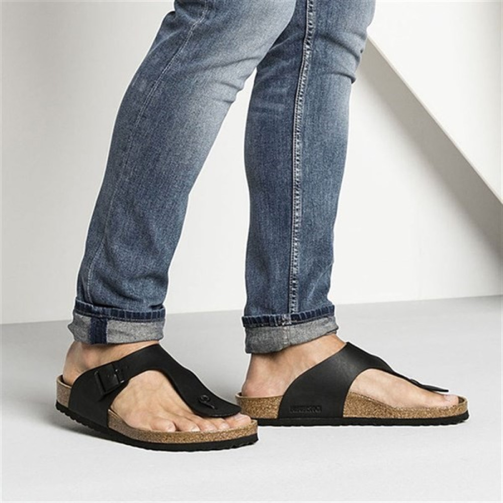 Birkenstock Ramses Bf Siyah Parmak Arası Erkek Terlik 044791 V5 Erkek Terlikleri ve Sandaletleri Fiyatı