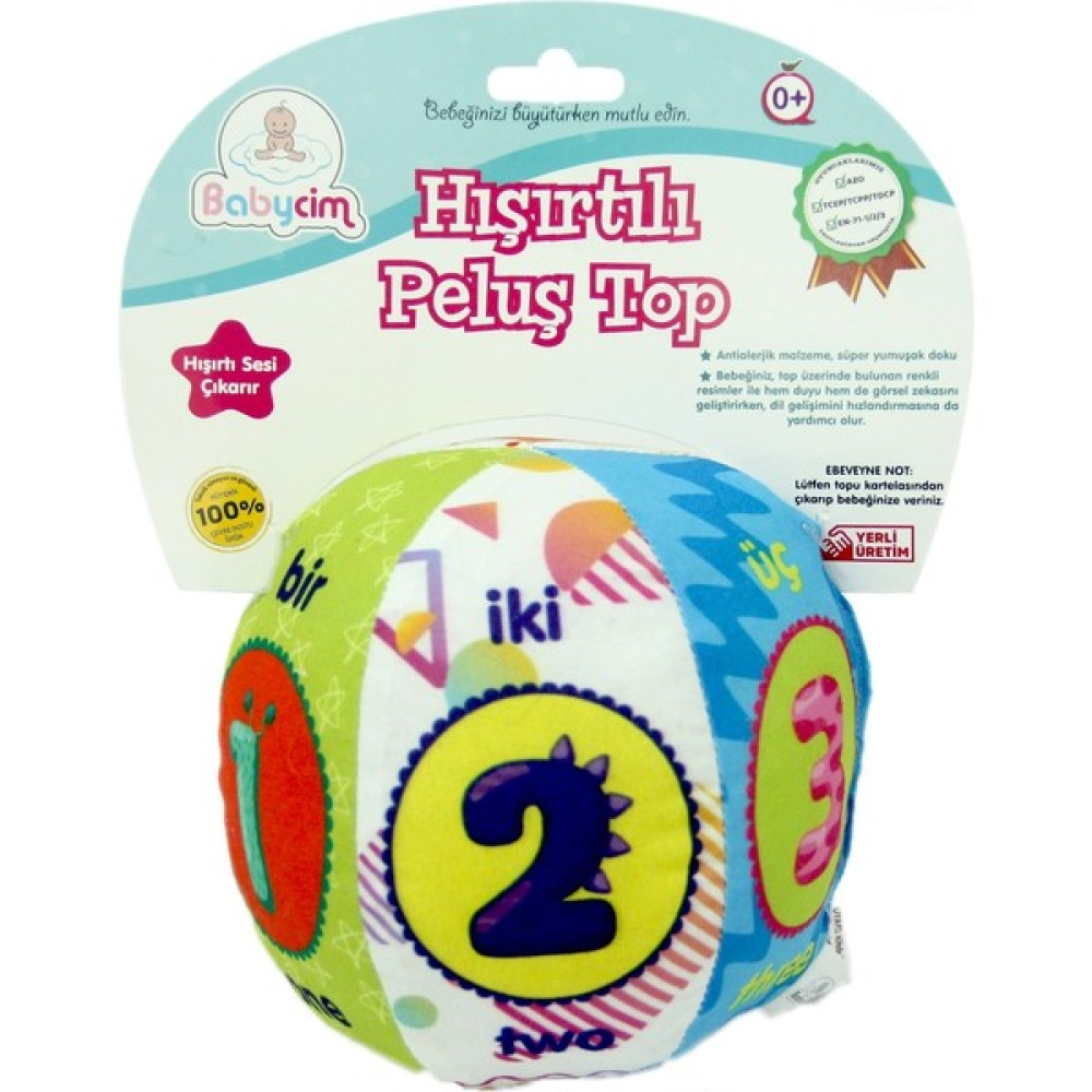 Birlik Babycim Peluş Çıngıraklı TOP 12CM Bebek Oyuncakları Fiyatı