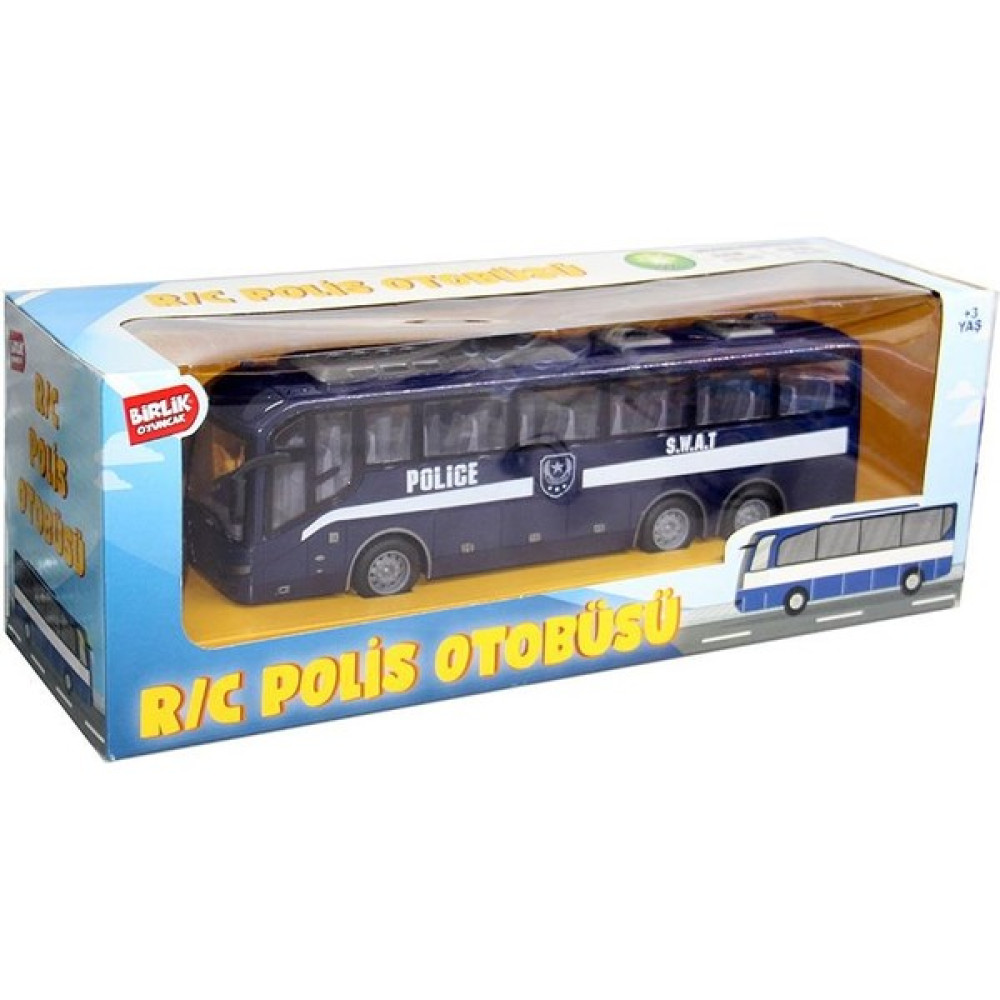 Birlik Oyuncak 1:30 Uzaktan Kumandalı Full Fonksiyonlu Polis Otobüsü Oyuncak Araç Fiyatı