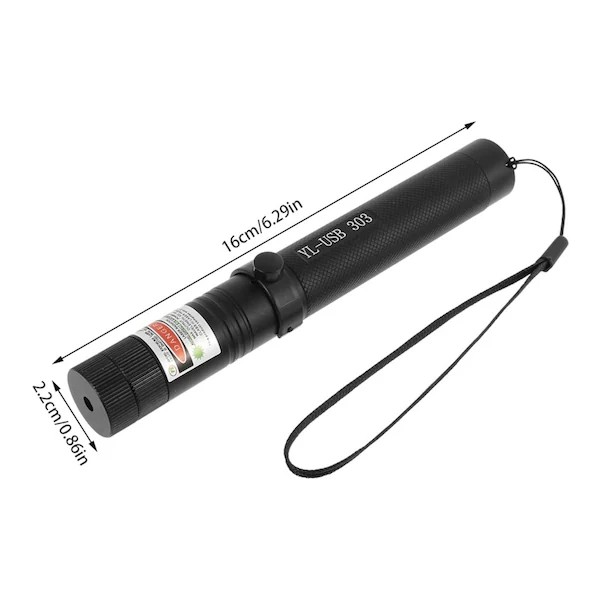 Birpa Şarjlı Uzun Menzilli Metal Kasa Yeşil Lazer Pointer Diğer Fiyatı