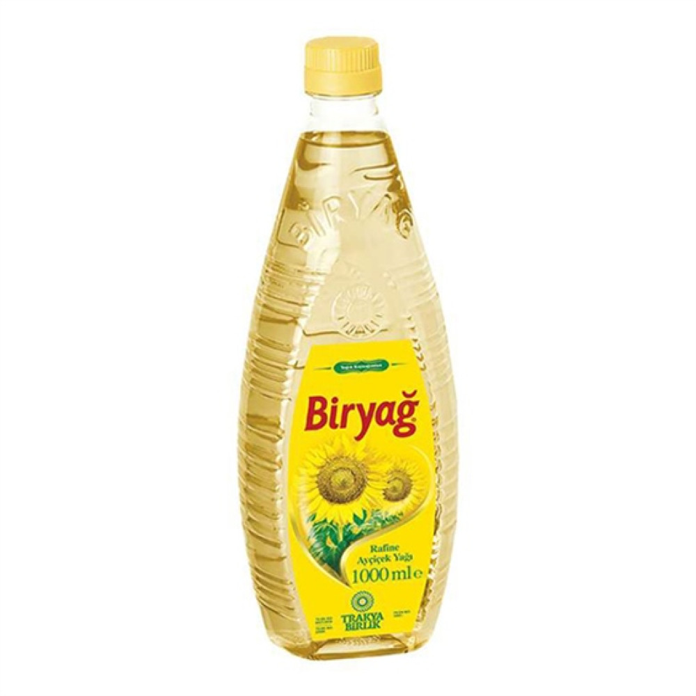 Biryağ Ayçicek 1 lt Sıvı Yağ ve Zeytinyağı Fiyatı